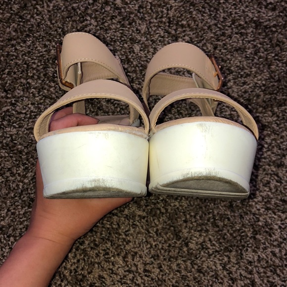 Nude Platform Sandals - Picture 8 of 8